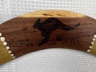 Vintage Style Hand-painted Australian Aboriginal Souvenir Boomerang