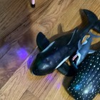 Shark Figurine Lot Realistic Plastic Collectible Toy Figures Whale Shark Orca