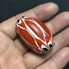 Antique Venetian Six Layer Chevron Glass Bead African Trade Jewelry Making Bead
