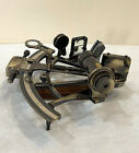 8  antiques Hub Brass Ship History Sextant Vintage Solid Antique Brass Nautical 