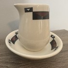 Ahwahnee Hotel Creamer 4    Pitcher W 5    Bowl Sterling China Yosemite Vintage