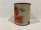 Vintage 50s   Bps Best Paint Sold Glos-lux Enamel 1870 Quart Can Paper Label Vgc