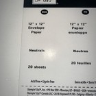 New Stampin  Up 12  X 12  Envelope Paper 20 Sheets