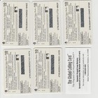 Mickey Mantle 1994 Upper Deck Heroes 5 Phone Card Set All Expired Never Used
