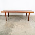 Mid Century Danish Modern Coffee Table Severin Hansen Rosewood Haslev Denmark