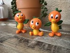 Vintage Walt Disney World Orange Birds  set Of 3   Florida Citrus Hint Kong 70s