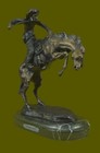 Bronco Buster By Frederic Remington  Bronze Statue  Medium 11  High