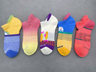 5 Pairs Bombas Women s All-purpose 4 Color Mixing Ankle Sock Size Medium 8-10 5