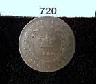 1880 Canada - Newfoundland 1c One Cent Coin  720