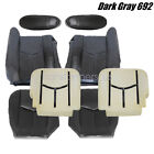 For 2003-2006 Chevy Silverado 1500 2500 Front Leather Seat Cover   Foam Cushion
