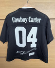 Beyonce Exclusive Cowboy Carter Tour 2025 Black Jersey - Large