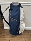 Taylormade Kalea Gold Cart Bag 15 Way Blue White Gold New Other