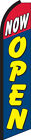 Now Open 15  Tall Swooper Flag   Pole Kit Feather Super Banner