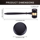 Gavel gavel And Block Set Wooden Judge Hammer Gavel Sound Block For Lawyer Ju   