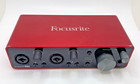 Focusrite Scarlett 2i2 2x2 Interface W  Usb  used  -  e6