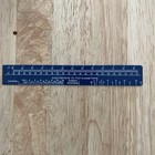 Fisher Scientific Blue Ruler Educational Marketing Made In Usa Vintage Marketing