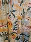 Vintage Envoy Knit Mens  Button Up Short Sleeve Shirt Size Large Tropical Disco