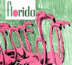 Florida 1960 Flamingos Go Greyhound Vintage Poster Print Seaside Tourism Travel
