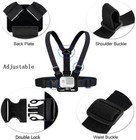 Adjustable Chest Belt Body Strap Mount Harness For Gopro Hero13 12 Insta360 Dji