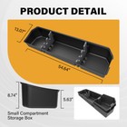 Underseat Storage Fit Ford 2015-2024 F150 Supercrew Cab 2017-2024 F250 F350 F450