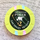  2 Venetian Casino Poker Chip - Las Vegas  Nevada