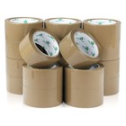Brown Packing Tape 2 Inch X 110 Yards Moving Shipping Box Sealing 2 0 Mil