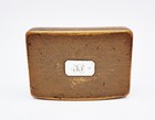 Fine Georgian Silver Mounted Lacquered Snuff Box C1820
