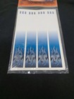 Easton 12pk 7  Arrow Wraps  Blue Flame Fade  1 Dozen Vinyl Stickers  1  Wide