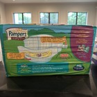Vtg Vintage Pampers 2002 40 Total Plastic Diapers Size 1 New Sealed Package Grip