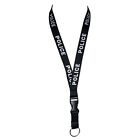 Police Lanyard Cop Law Enforcement Officer Key Card Id Holder Key Ring 