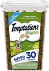 Mixups Catnip Fever Flavor Crunchy And Soft Cat Treats  30 Oz  Tub