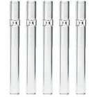 20 Pcs Transparent Thick Pyrex Glass Chillum Tobacco Pipe Diameter 12mm Us