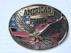 Usa American Pride Eagle Belt Buckle Stars   Stripes Flag Patriotic
