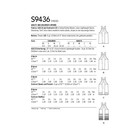 Simplicity 9436  New Uncut Sewing Pattern Women Child Aprons Bib Tunic Pullover