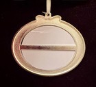 2025 Dated Baby s 1st Christmas Silver Photo Frame Ornament girl boy new