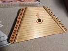 Vintage  the Music Maker  Musical Lap Harp Zither Instrument With Music