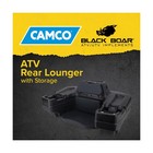Black Boar Atv Rear Storage Box   Lounger - Atv Rear Seat With Increased Dura   