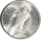 1922 S Us Peace Silver Dollar  1 - Au