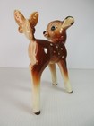 Vintage Walt Disney Productions Porcelain Bambi And Butterfly Figurine Japan 