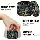4 Layers Premium Zinc Alloy Herb Grinders For Smoking  Multifunctional Crusher g