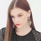 Bohemia Hollow Leaf Drop Dangle Earrings For Women Fashion New Ear Studs Jewelry
