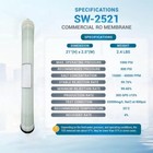 Hot Sale High Quality Membrane Marine Reverse Osmosis Water Filter Sea Water