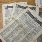 Huge Lot Of 15 Antique Vintage Railroad Gazette Magazines 1878-1885 Lot B