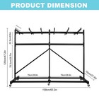 Folding Chair Rack Dolly Cart Table Storage Rack Desk Chairs Cart Trolley