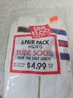 Vintage Sport Tube Socks Over The Calf 15 Pairs Men 9-14 White  4 Striped Pairs 