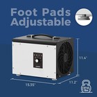 Alorair Sentinel Hs35 70ppd Crawlspace Dehumidifier Basement 1000sq 5-y Warranty