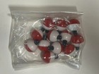 Pack Of 3 4  Red And White Round Fishing Bobbers - Classic Fishing Floats