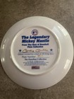 1992 Hamilton Collection The Legendary Mickey Mantle Limited Edition Plate1356d