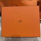 Hermes Orange Official Empty Gift Box  Kelly  14    X 11 25    X 5    