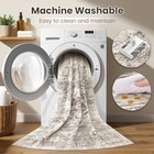 Vintage Living Room Area Rug 8x10 - Large Soft Washable Oriental Traditional 